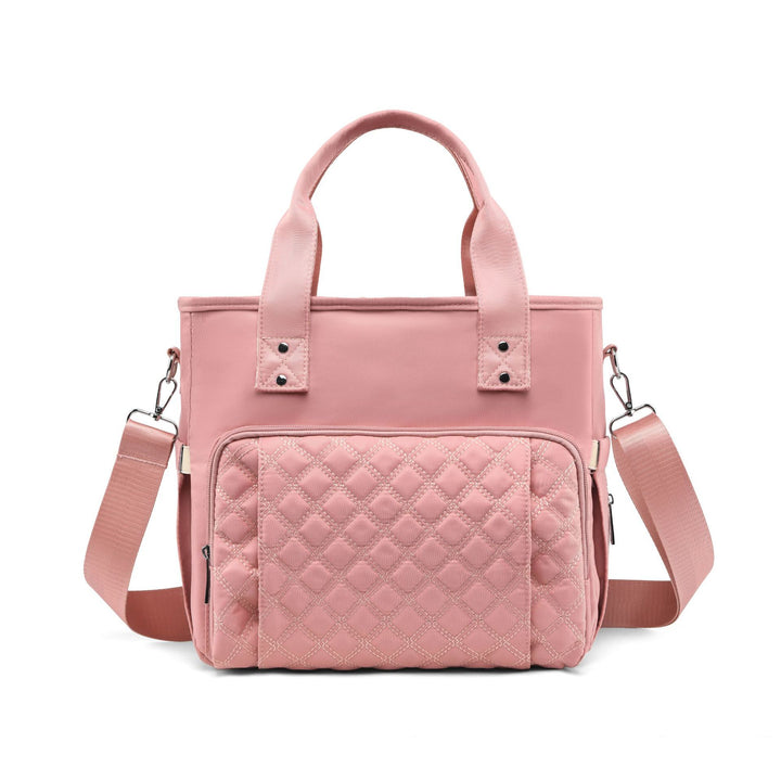 Quilted Multi-Compartment Tote Bag Stornfield