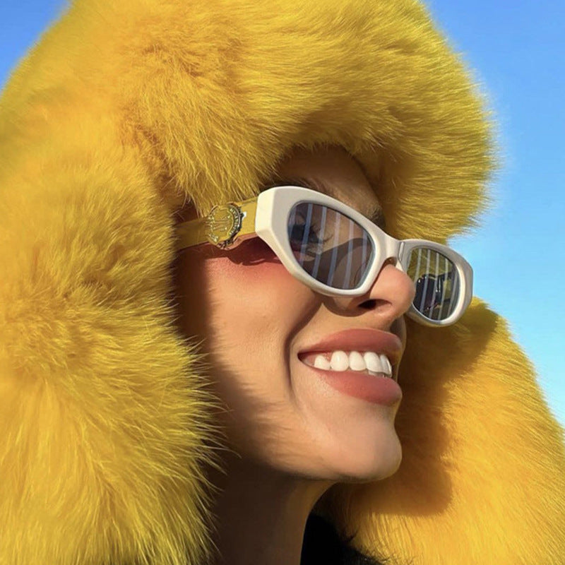 Ladies fashionable cat-eye sunglasses with striking design and luxurious details Stornfield