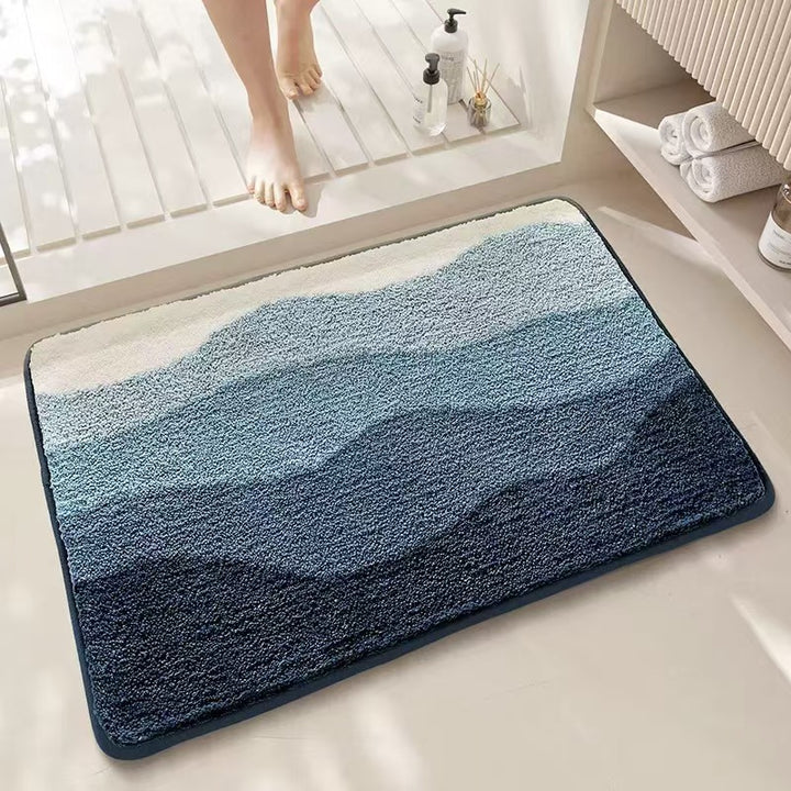 Shamrock-Themed Plush Bath Mat