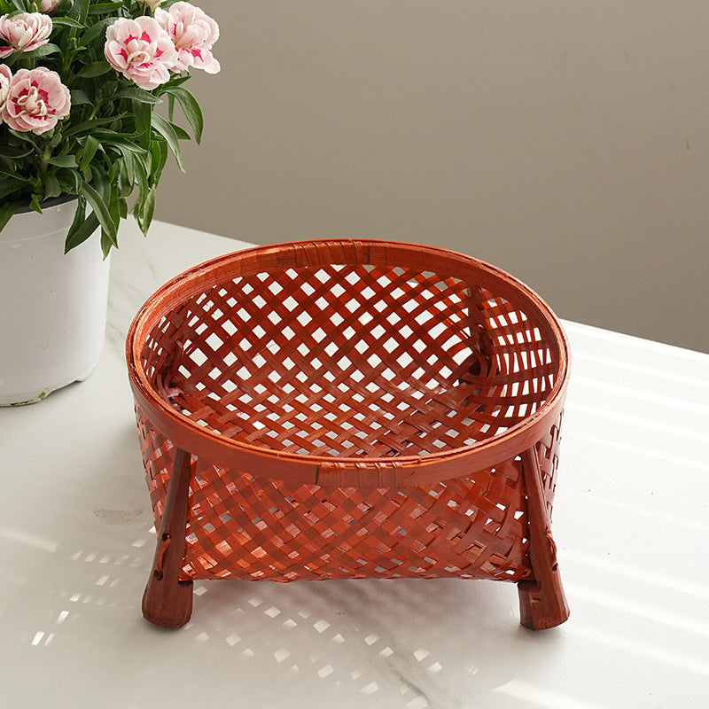 Ladies hand-woven presentation basket with stylish design Stornfield