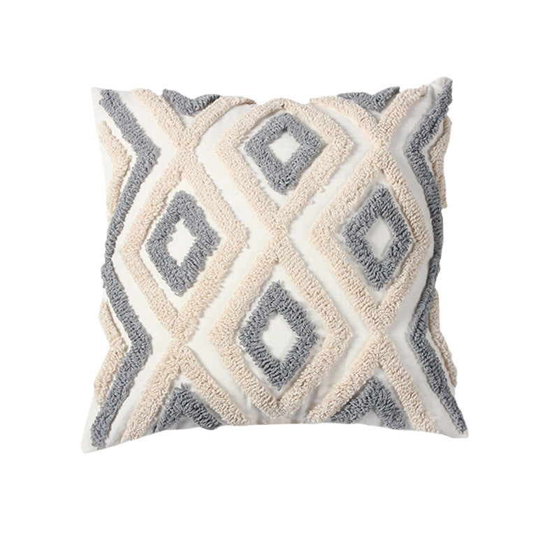 Decorative Geometric Throw Pillow