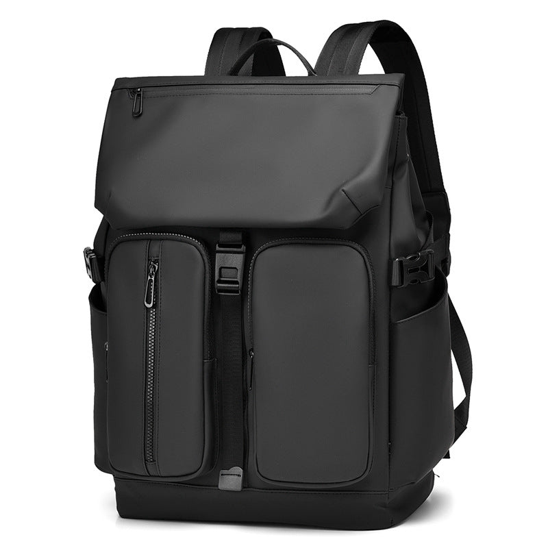 Multifunctional backpack with waterproof material and multiple compartments Stornfield