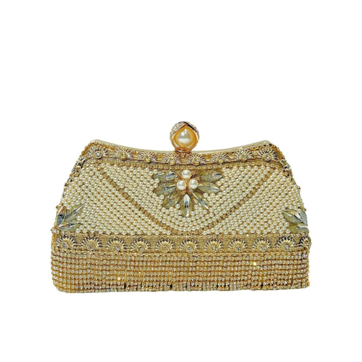 Beaded Evening Shoulder Bag
