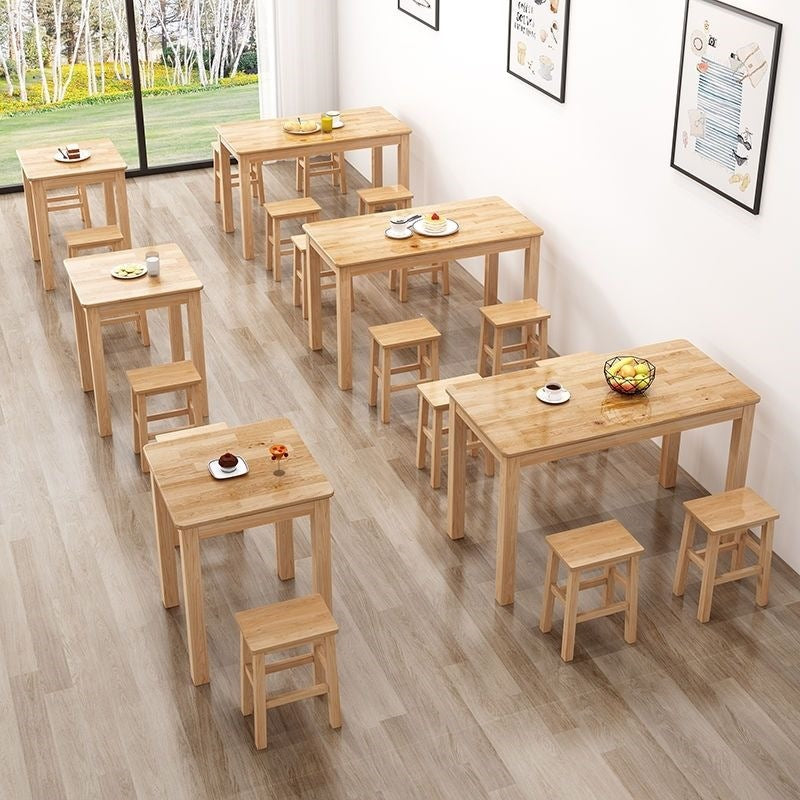 Rustic Dining Table Set Stornfield
