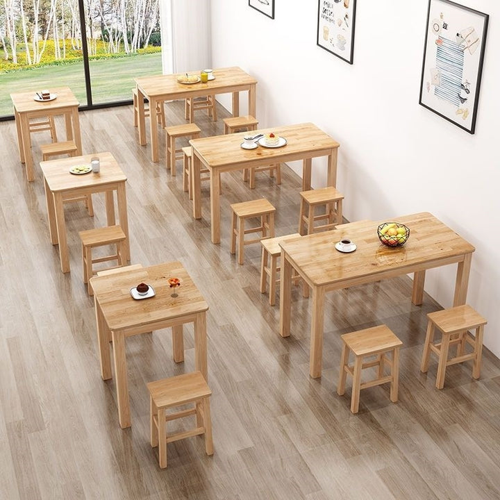 Rustic Dining Table Set Stornfield