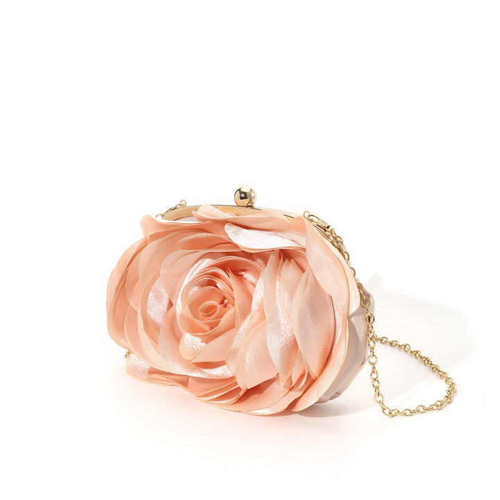 Floral Rose Clutch Bag
