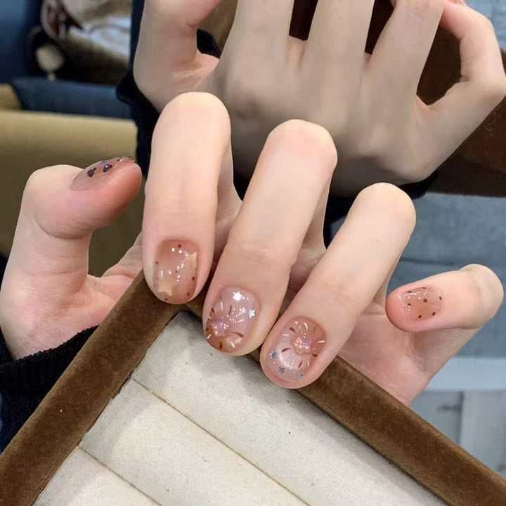 Artistic Press-On Nail Extensions