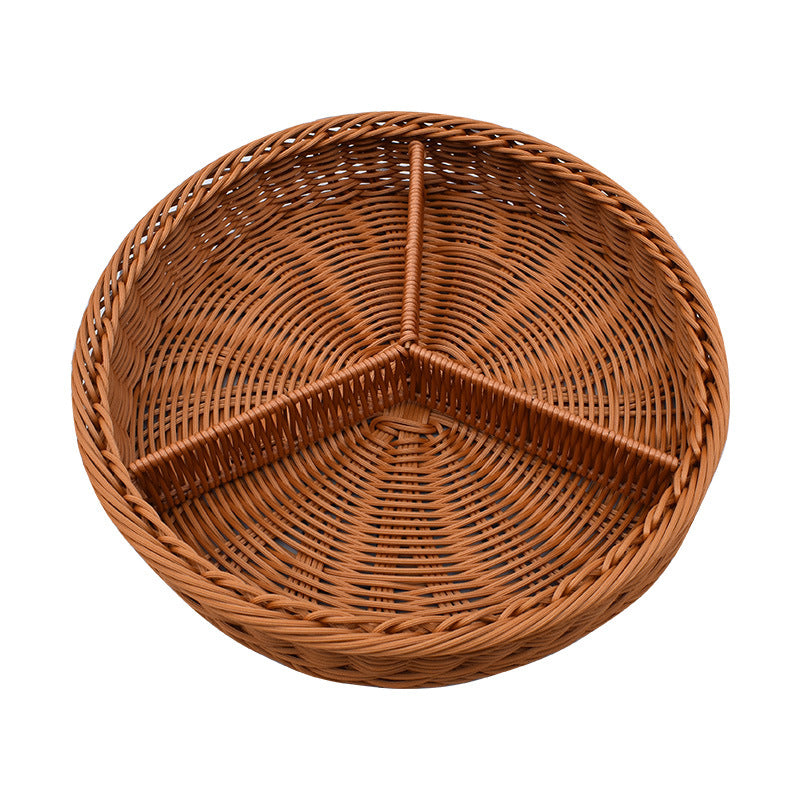 Multi-Compartment Woven Organizer Tray Stornfield