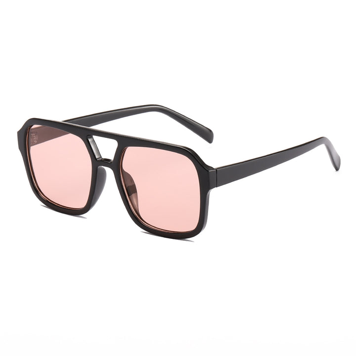 Ladies elegant square sunglasses with stylish pattern Stornfield