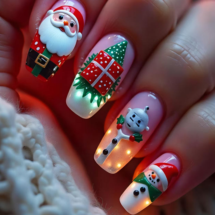 Festive Nail Art Artificial Nails Stornfield