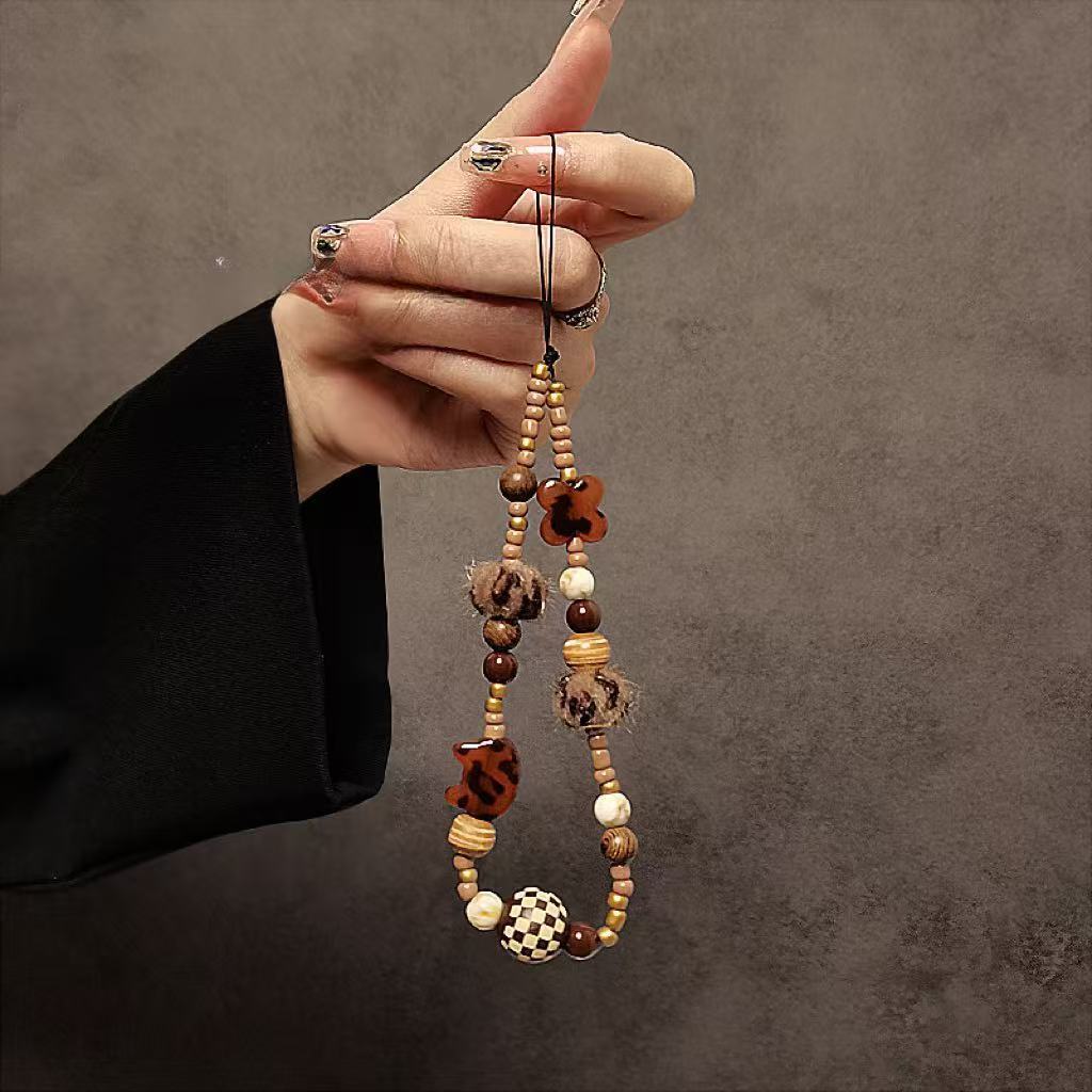 Handcrafted Beaded Charm Keychain Stornfield