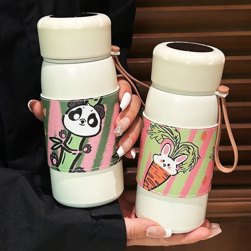 Women's insulated bottle with playful panda design Stornfield