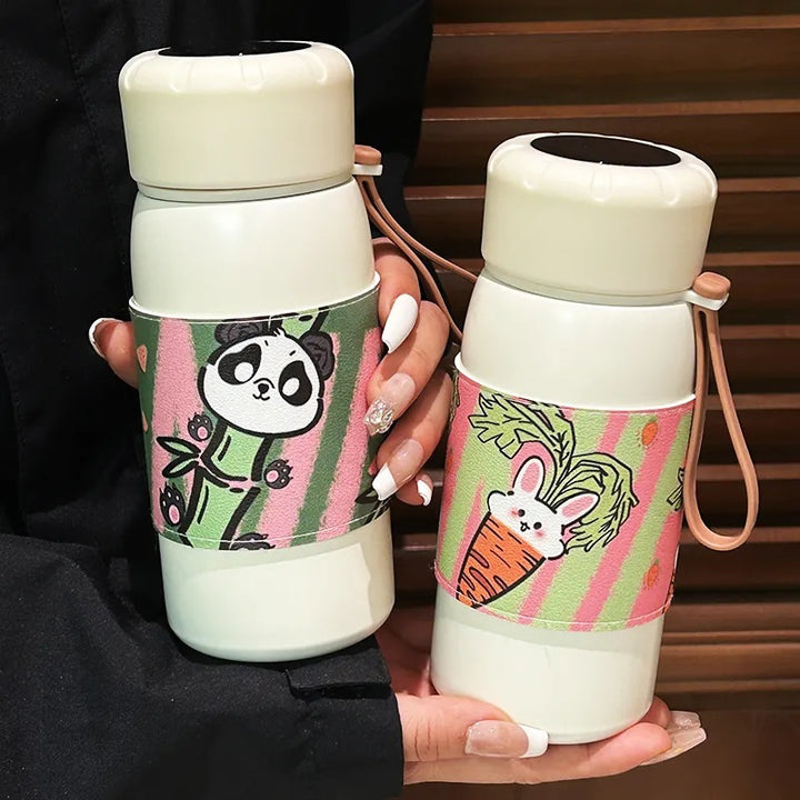 Women's insulated bottle with playful panda design Stornfield