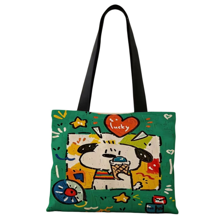Artistic Canvas Tote Bag