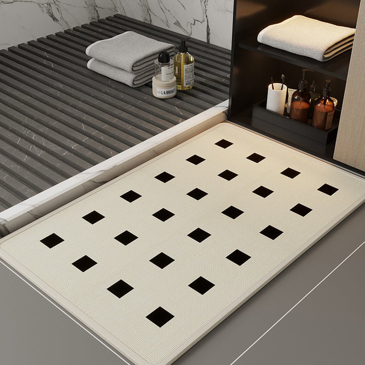 Quick-Dry Textured Bath Mat