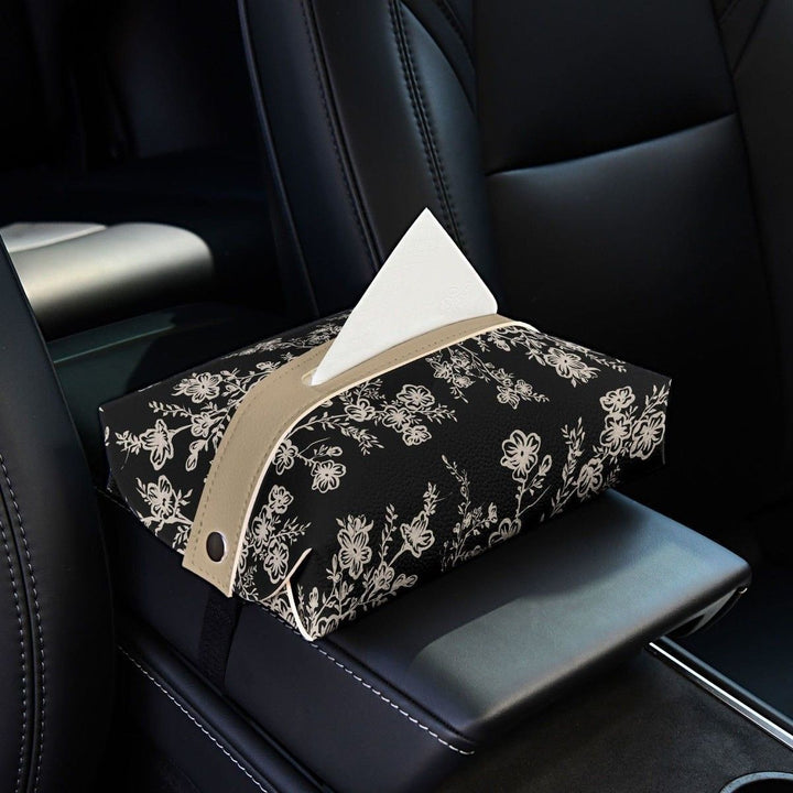 Floral Patterned Tissue Box Cover Stornfield