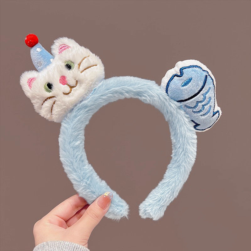 Plush Animal-Themed Hair Band Stornfield