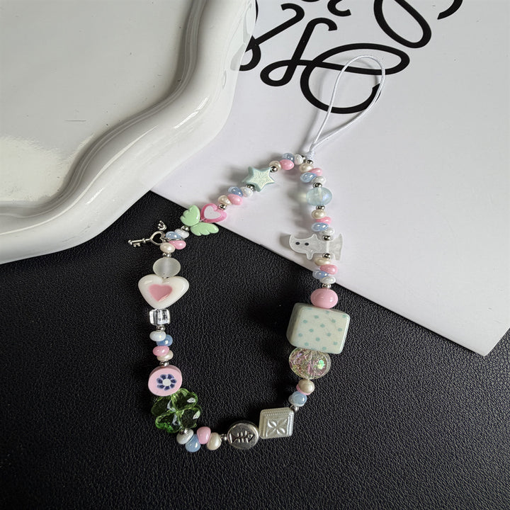 Decorative Beaded Charm Necklace Stornfield 1790135825