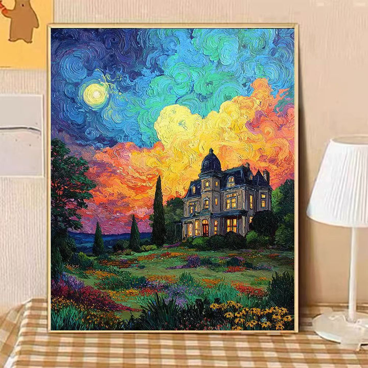 Dreamy Fantasy Landscape Wall Art Stornfield