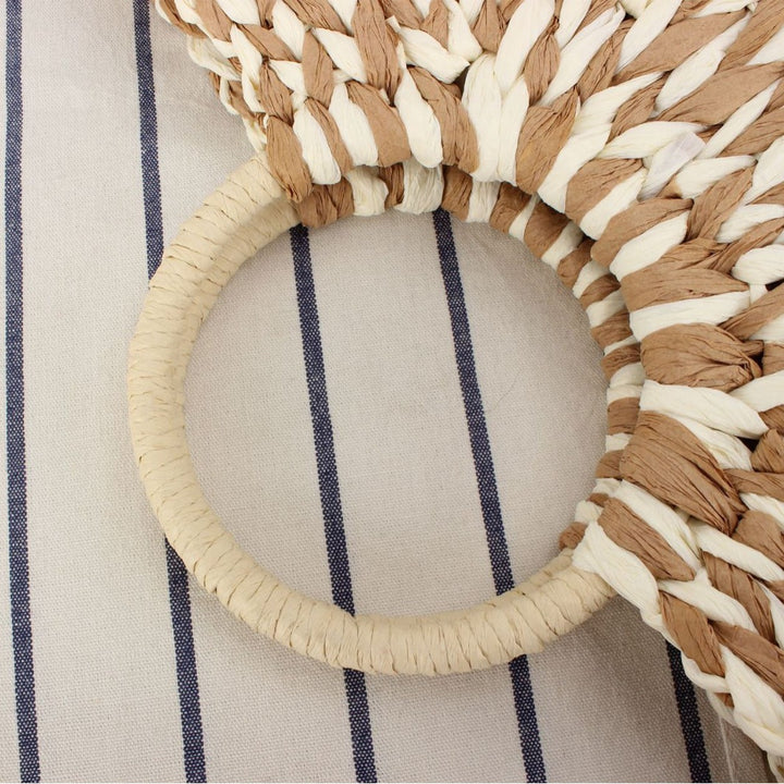 Braided Beach Bag with Ergonomic Handle Stornfield