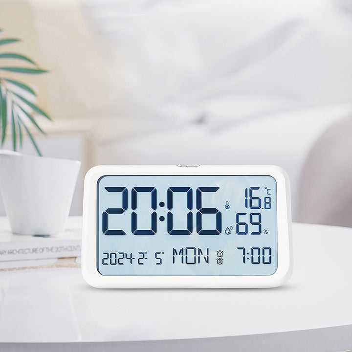 Digital alarm clock with temperature and humidity display Stornfield