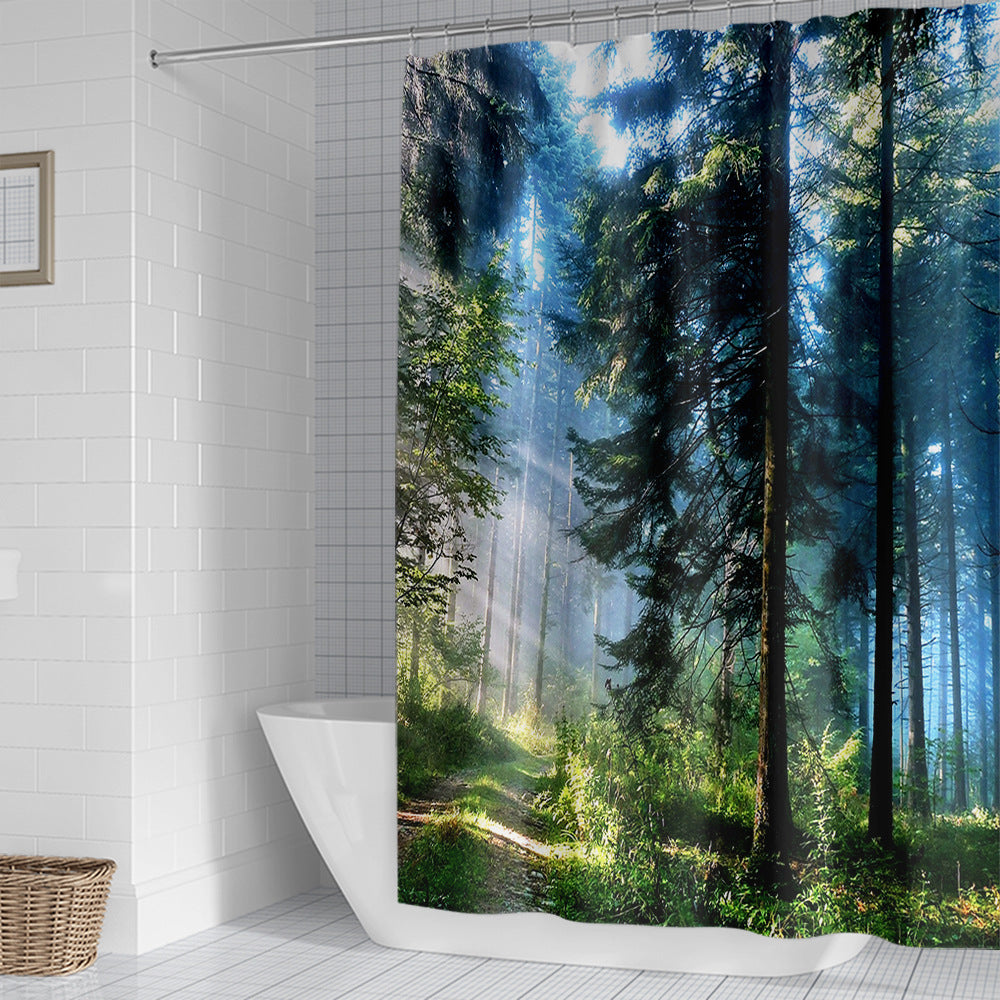 Floral Cherry Blossom Shower Curtain Stornfield