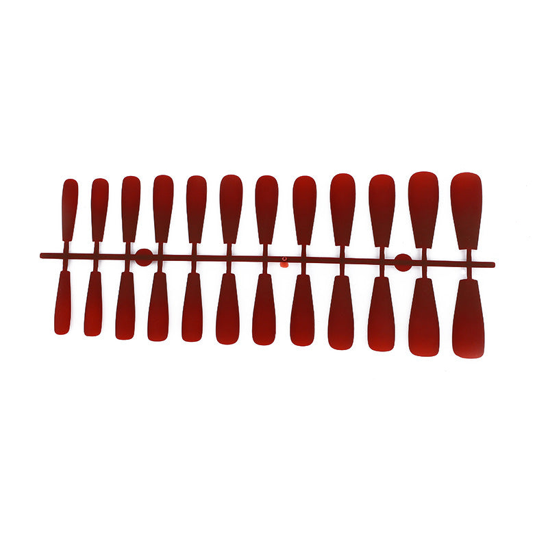 Artificial Nail Set in Trendy Neon Design Stornfield