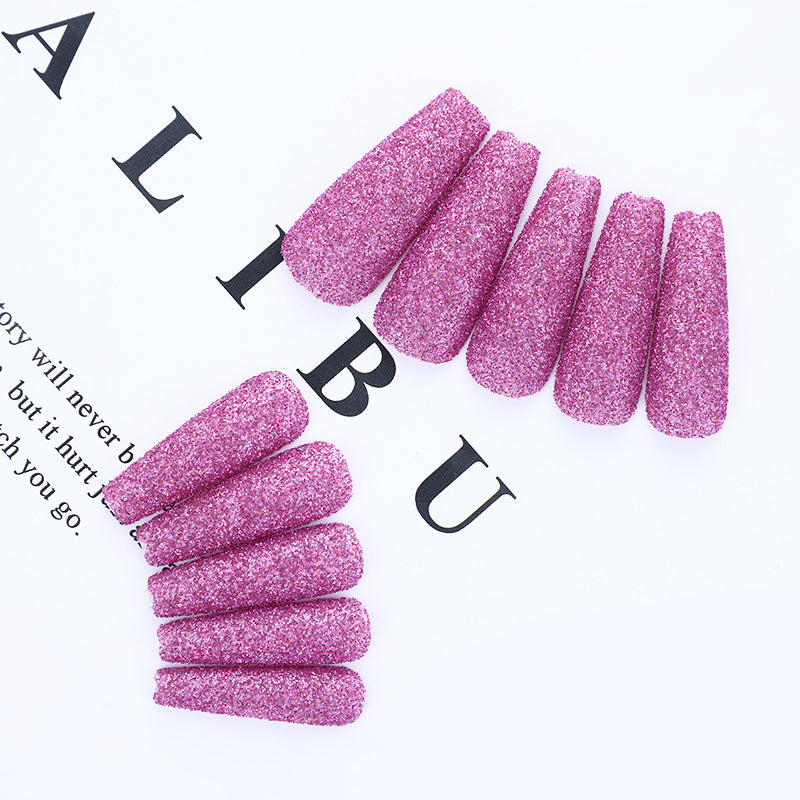 High-quality artificial nails with glitter effects Stornfield