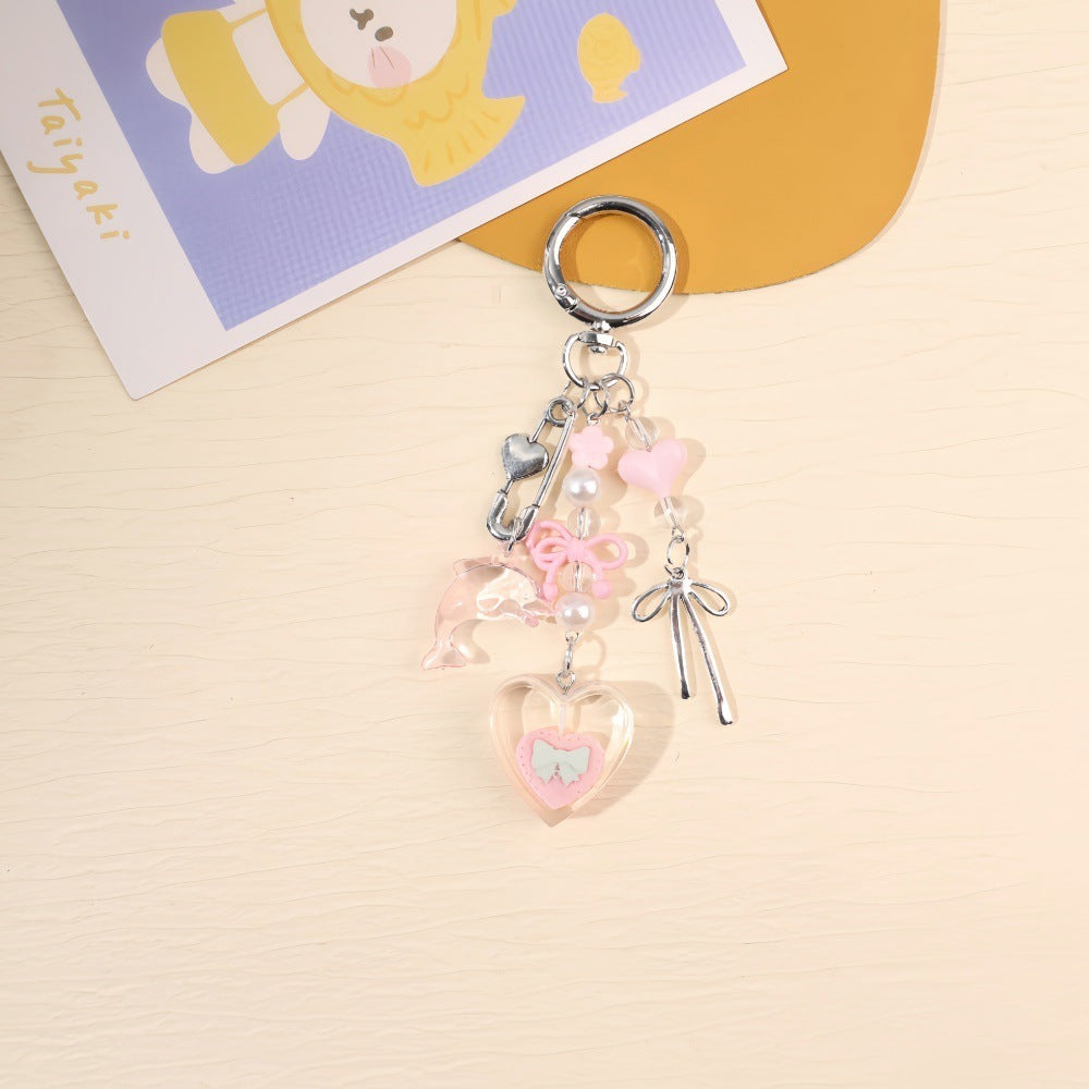 Playful keychain with colorful charms Stornfield