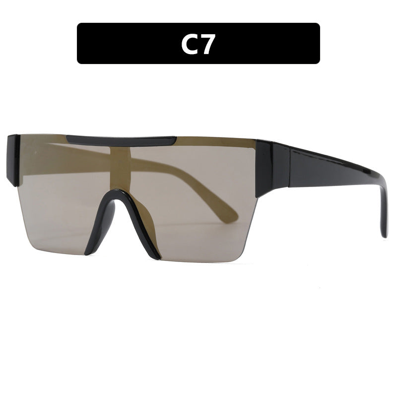 Women's futuristic sports sunglasses with UV protection and wide lens area Stornfield