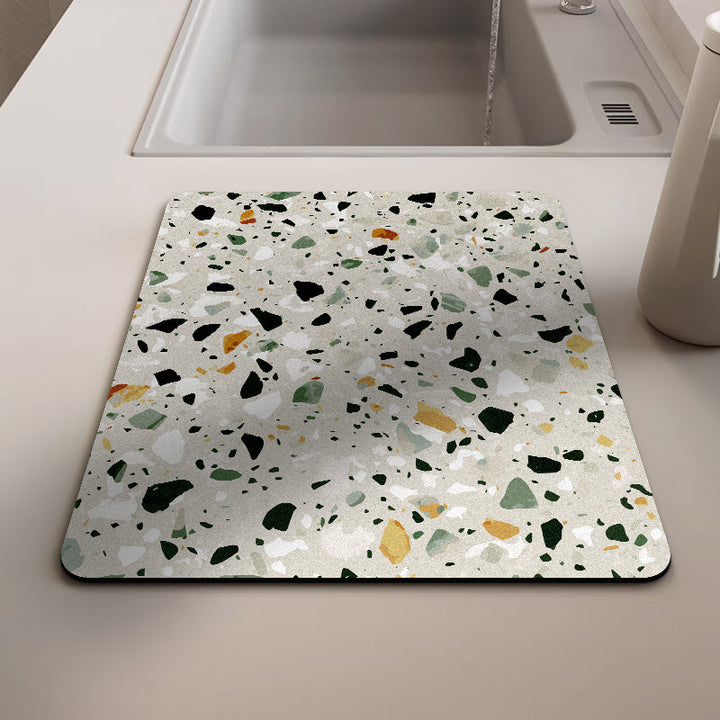 Terrazzo Design Kitchen Mat