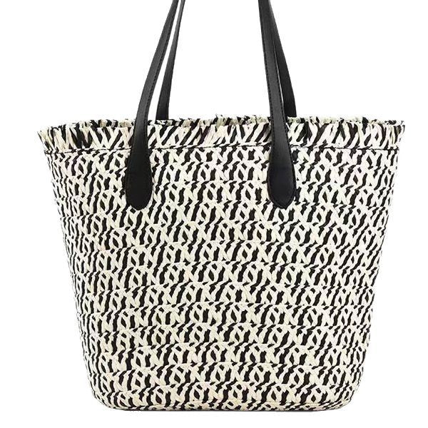Designer Tote Bag Made of Woven Material with Modern Accents Stornfield