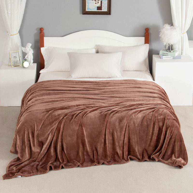 Plush Fleece Throw Blanket Stornfield