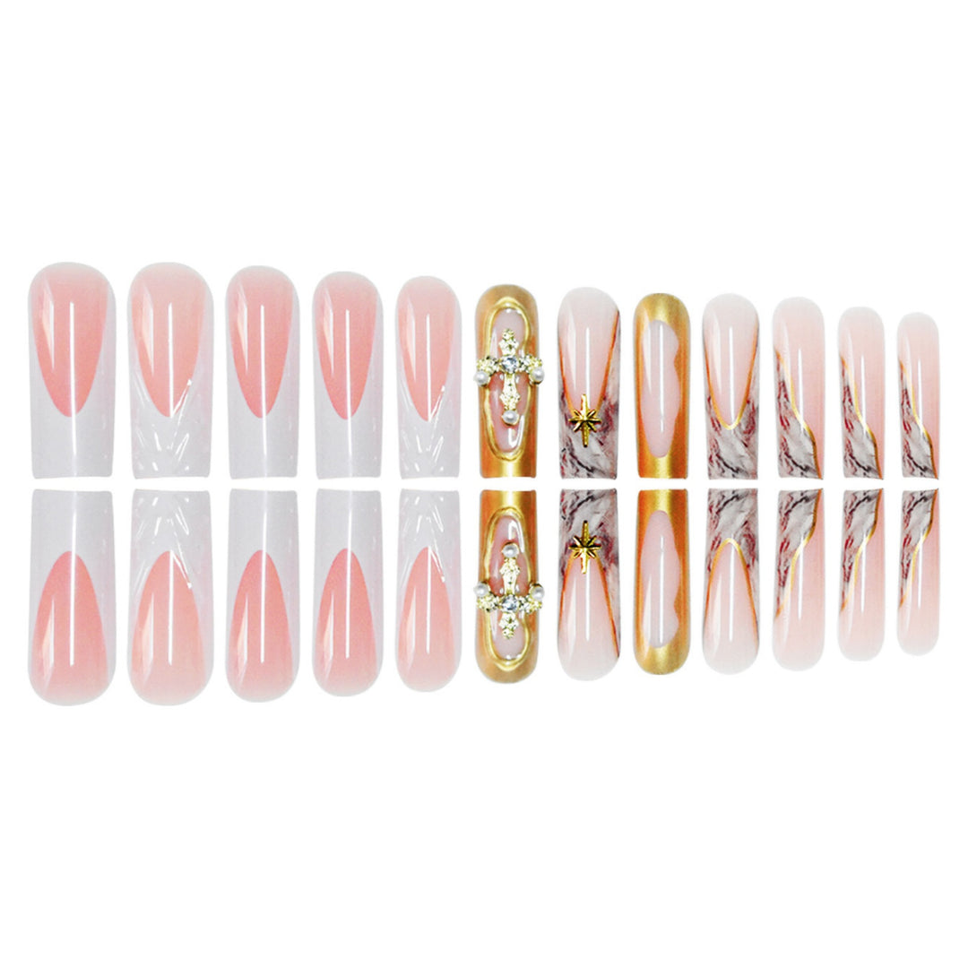 Decorative Long Press-On Nail Art Stornfield
