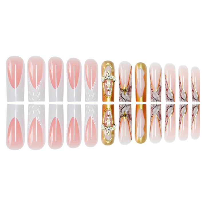 Decorative Long Press-On Nail Art Stornfield