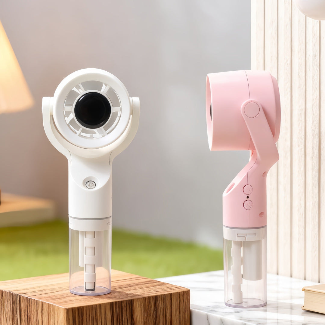 Women's Portable Mist Hand Fan with USB Connection Stornfield