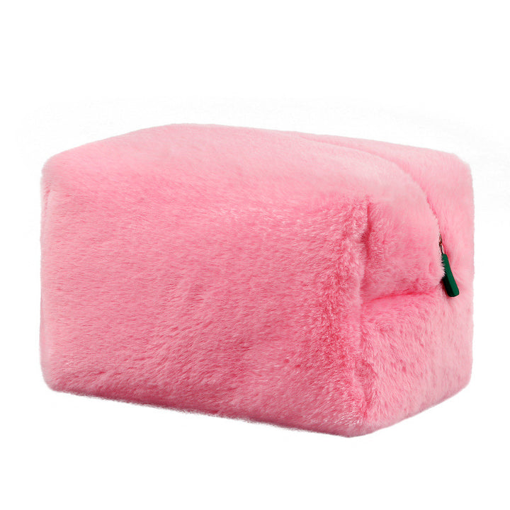 Plush Velvet Makeup Pouch
