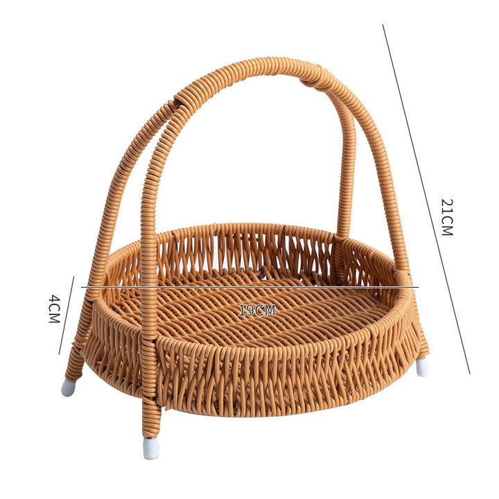 Handcrafted Wicker Storage Basket Stornfield