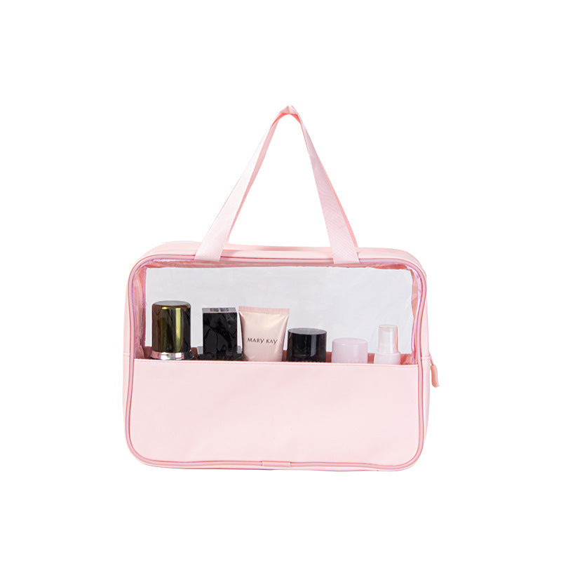 Cosmetic bag with transparent compartments Stornfield