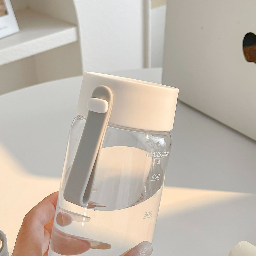 Women's BPA-free drinking bottle with smart lid from Stornfield
