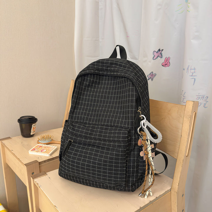 Casual Checkered Backpack Stornfield