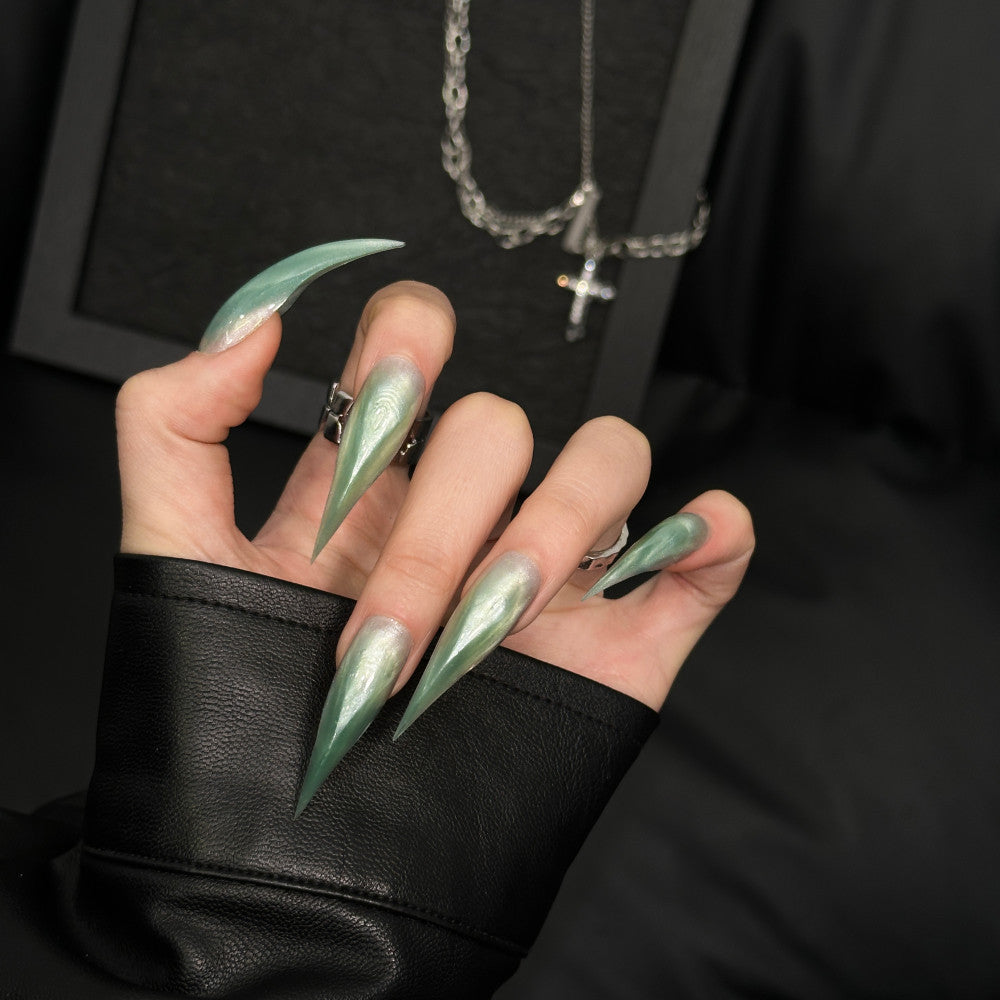 Artistic Stiletto Press-On Nails Set