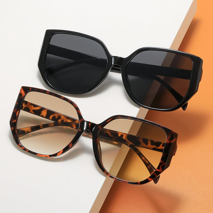 Oversized Geometric Frame Sunglasses Stornfield