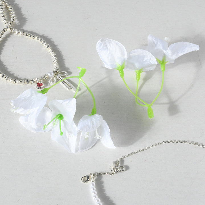Floral Embellished Hair Clips