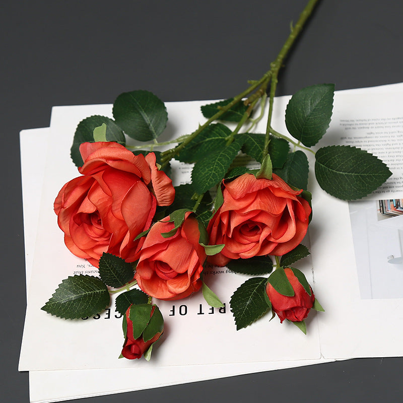 Soft Silk Rose Arrangement