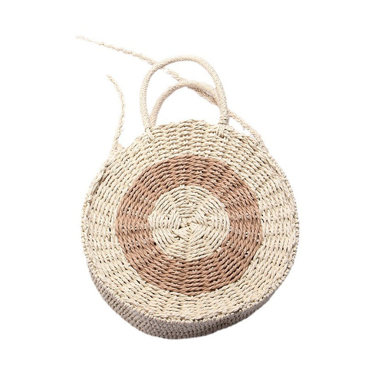 Handcrafted Round Wicker Bag Stornfield