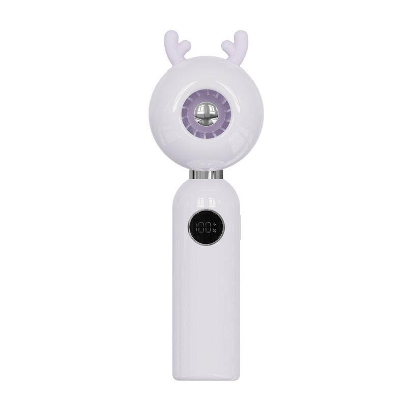Ladies portable hand fan in reindeer design Stornfield