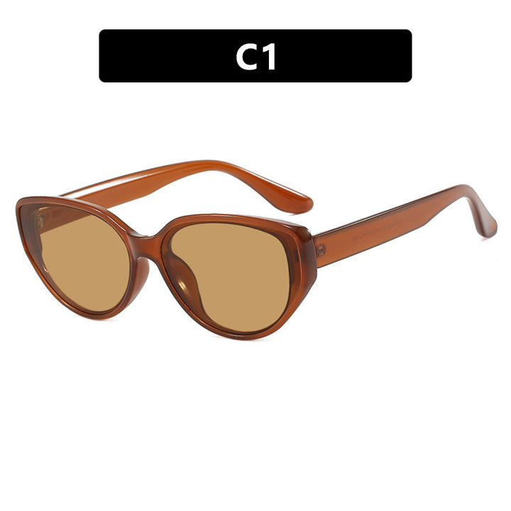 Ladies Cat-Eye Sunglasses with fashionable tortoiseshell pattern and UV protection Stornfield