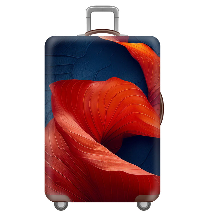 Unisex nan robust hard-shell suitcase with artistic face portrait print and 360° wheels Stornfield