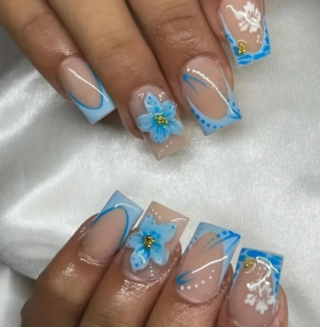 Elegant Long Acrylic Nail Extensions Stornfield